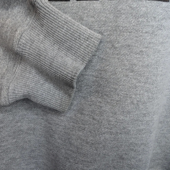 J. America Mega Crew Michigan Tech Logo Grey Crew Neck Medium Unisex - Picture 6 of 7